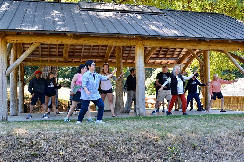 Tai Chi at the Whidbey Institute