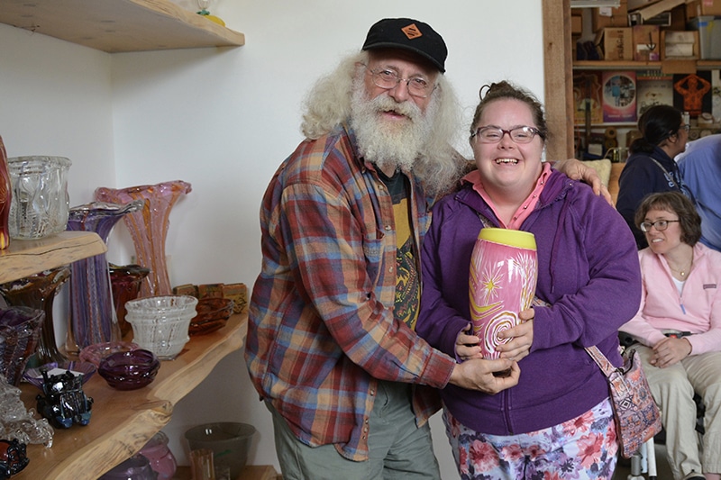 Katie and Fritz - a visit to Fritz Dreisbach’s studio